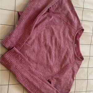Pink Long Sleeve Sweater